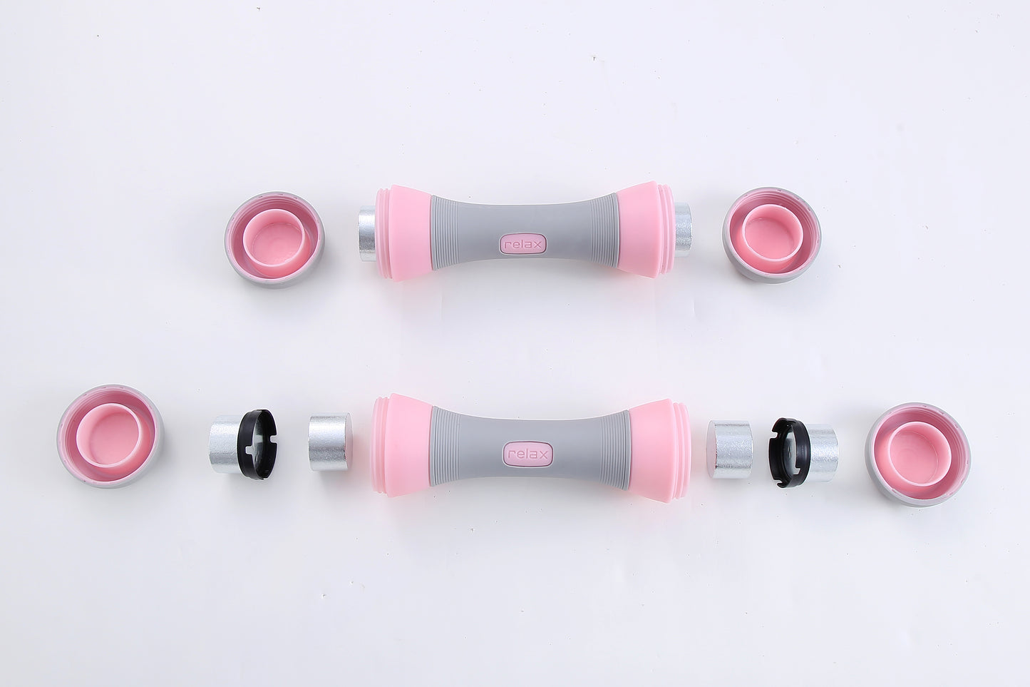 Gorilla Express Women Fitness 2 Set Adjustable Dumbbells Indoor Yoga Exercises Aerobics Household 4 Kg GE15