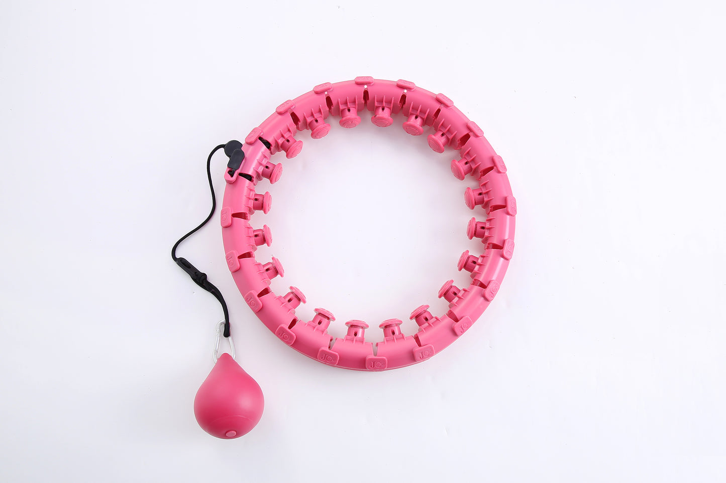 Gorilla Express Hula Hoop Collapsible Weighted Fitness Waist Abs Exercise Gym Workout Body Build GE16