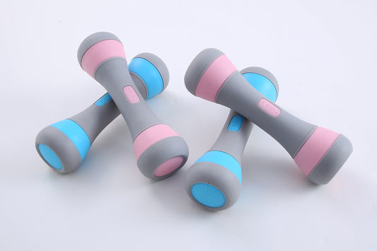 Gorilla Express Women Fitness 2 Set Adjustable Dumbbells Indoor Yoga Exercises Aerobics Household 4 Kg GE15